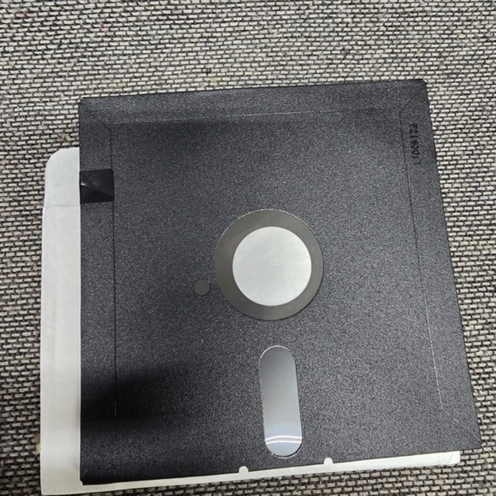 Wisdom Tree Spiritual Warfare PC Game 5.25 Floppy Disks 1992 Black Good Vintage‎